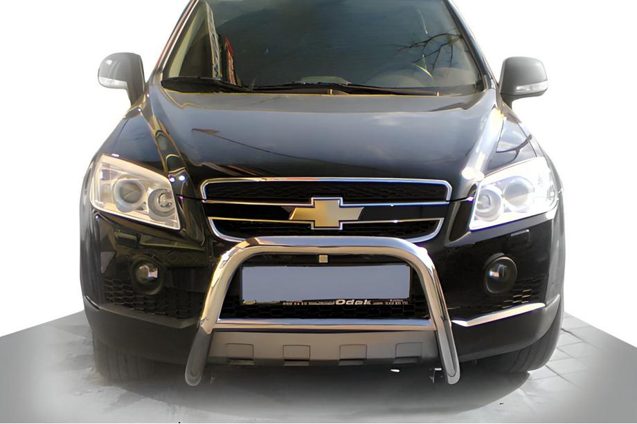 Chevrolet Captiva 2006–2019 Främre frontbåge WT005 (rostfritt stål) Image