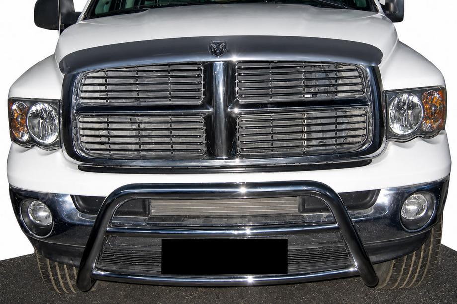Dodge RAM (DR/DH/D1/DC/DM) 2002–2009 Främre frontbåge WT005 (rostfritt stål) Image