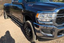 Dodge RAM (DT) 2018– Standard sidorör (2 st, rostfritt) foto 2