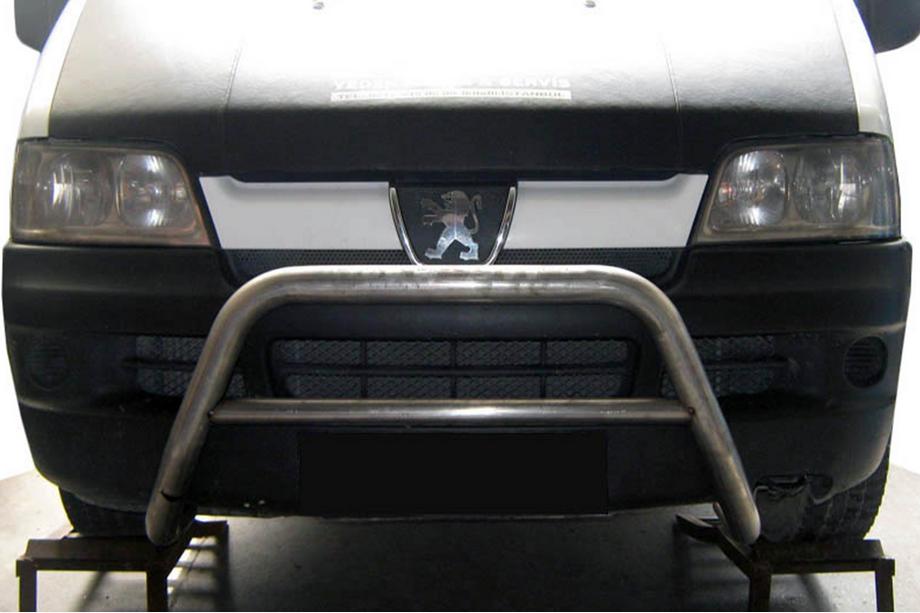 Citroen Jumper 1995–2006 Främre frontbåge WT005 (rostfritt stål) Image