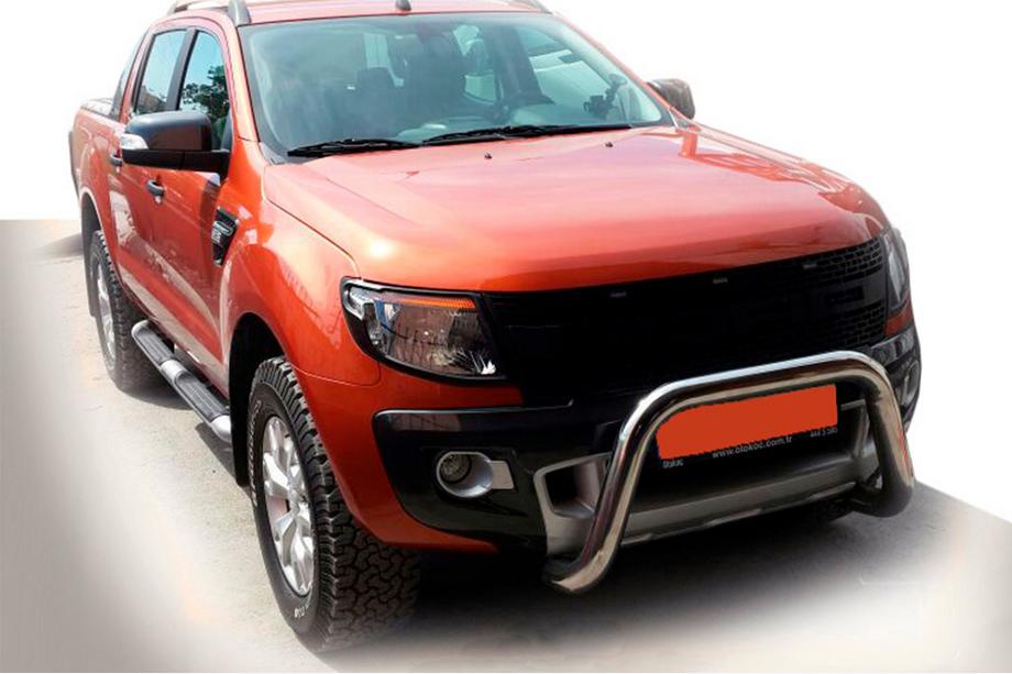 Ford Ranger 2011–2022 Främre frontbåge WT005 (rostfritt stål) Image