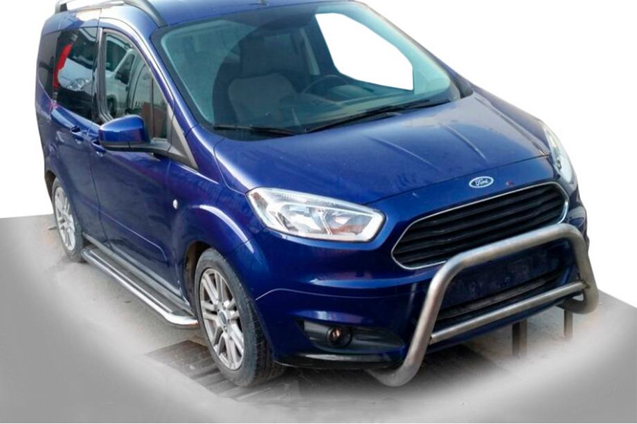 Ford Courier 2014–2023 Främre frontbåge WT005 (rostfritt stål) Image