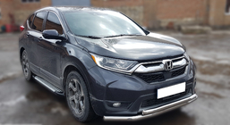 Honda CRV 2017–2022 Frontbåge ST014 (2016-2019, rostfritt stål) foto 2