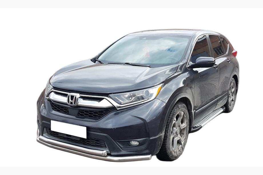 Honda CRV 2017–2022 Frontbåge ST014 (2016-2019, rostfritt stål) Image
