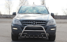 Mercedes ML W164 2005–2011 Frontbåge WT003 (rostfritt stål) foto 1