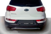 Kia Sportage 2010–2015 Bakre skyddsbåge AK002-1 (rostfritt) foto 1
