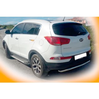 Bakre skyddsbåge AK002-1 (rostfritt) Kia Sportage 2010–2015 foto 2