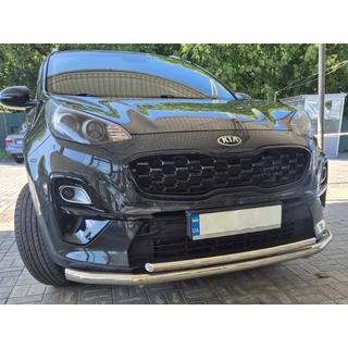 Främre frontbåge ST014 (rostfritt) Kia Sportage 2015–2021 foto 1