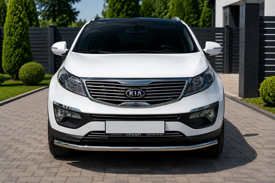 Kia Sportage 2010–2015 Frontbåge ST008 (rostfritt) Image