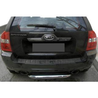 Bakre skyddsbåge AK005 (rostfritt) Kia Sportage 2004–2010