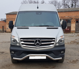 Mercedes Sprinter W906 2006–2018 Främre nedre skyddsbåge MBSP.07.F3-04.6 (rostfri) foto 1