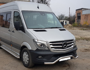 Mercedes Sprinter W906 2006–2018 Främre nedre skyddsbåge MBSP.07.F3-04.6 (rostfri) foto 2