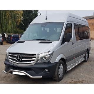 Främre nedre skyddsbåge MBSP.07.F3-04.6 (rostfri) Mercedes Sprinter W906 2006–2018 foto 3