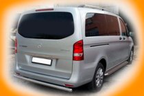 Mercedes Vito/V-klass W447 2014– Bakre skyddsbåge AK002 (rostfritt stål) foto 2