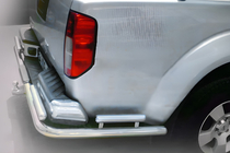 Nissan Navara 2006–2015 Bakre skyddsbåge AK003-Special (rostfritt stål) foto 1