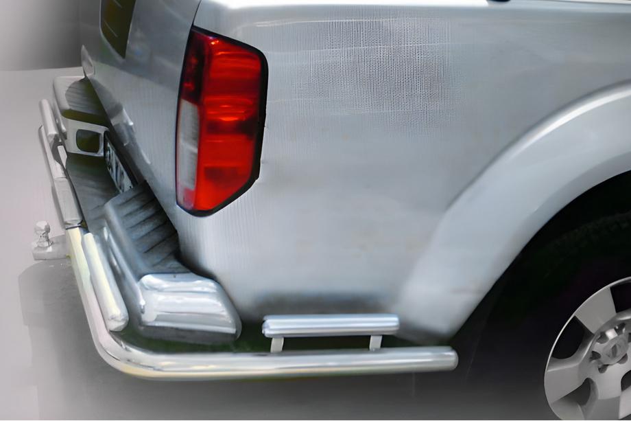 Nissan Navara 2006–2015 Bakre skyddsbåge AK003-Special (rostfritt stål) Image