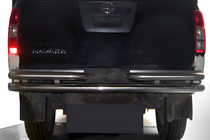 Nissan Navara 2006–2015 Bakre skyddsbåge AK005-3 (rostfritt stål) foto 1
