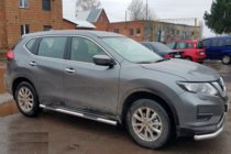 Nissan X-trail T32/Rogue 2014–2021 Sidorör (2 st, rostfritt) foto 5