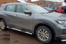 Nissan X-trail T32/Rogue 2014–2021 Sidorör (2 st, rostfritt) foto 4