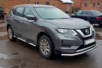 Nissan X-trail T32/Rogue 2014–2021 Sidorör (2 st, rostfritt) foto 1