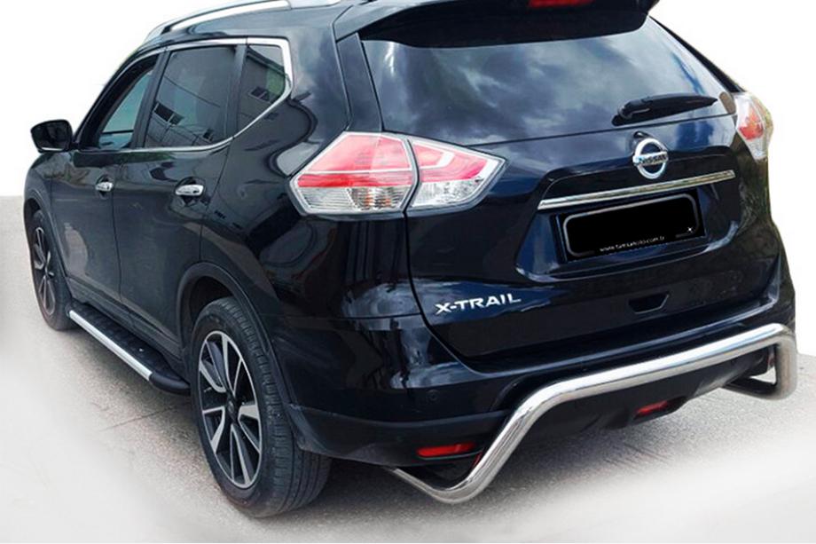 Nissan X-trail T32/Rogue 2014–2021 Bakre skyddsbåge AK007 (rostfritt stål) Image