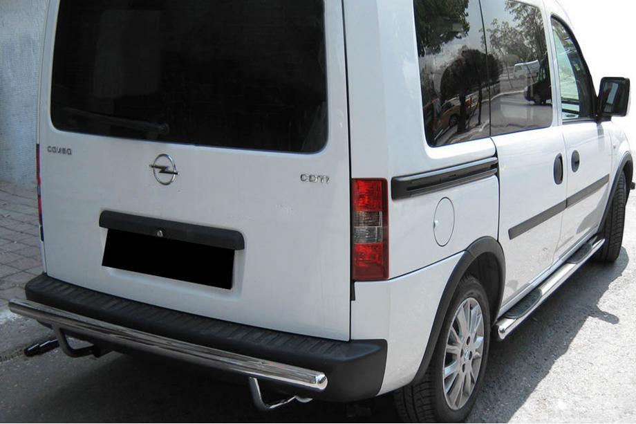 Opel Combo 2002–2012 Bakre skyddsbåge AK002 (rostfritt) Image