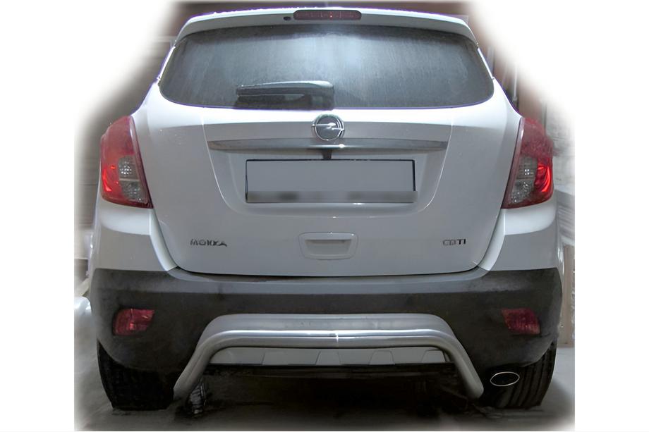 Opel Antara 2006–2017 Bakre båge AK007-2 (rostfritt stål) Image