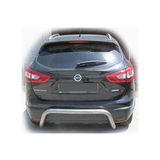 Bakre skyddsbåge AK007-2 (rostfritt stål) Nissan Qashqai 2014–2021