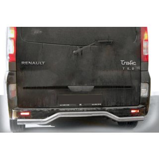 Bakre skyddsbåge AK006 (rostfritt) Opel Vivaro 2001–2015 foto 4