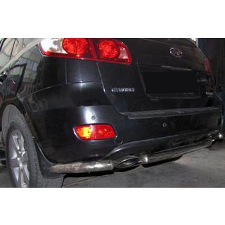 Bakre hörndelar till mittbåge AK0073 (2 st, rostfritt) Hyundai Santa Fe 2 2006–2012