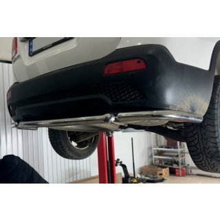 Bakre hörnbågar med mittdel AK007-3 (2 st, rostfritt) Kia Sorento II XM 2009–2014 foto 2