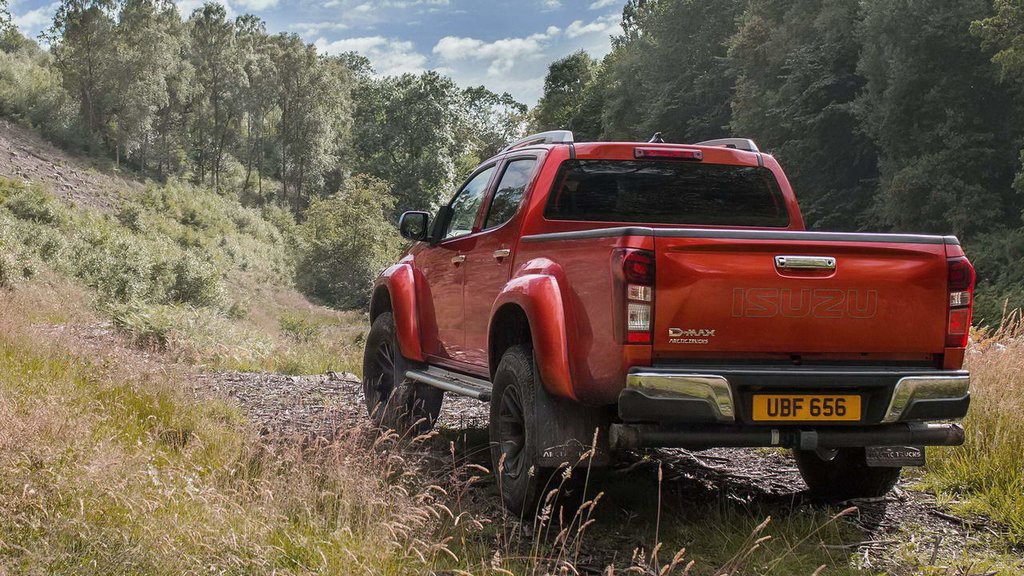 Uppdaterade Isuzu D-Max pickupen