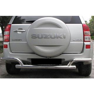 Bakre skyddsbåge AK005-2 (rostfritt stål) Suzuki Grand Vitara 2005–2017