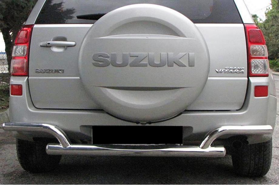 Suzuki Grand Vitara 2005–2017 Bakre skyddsbåge AK005-2 (rostfritt stål) Image