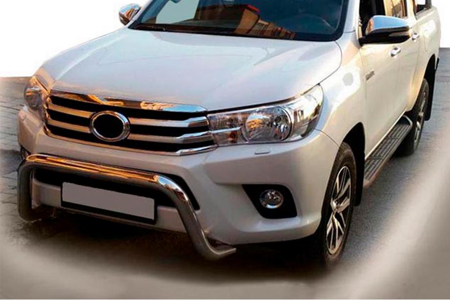 Toyota Hilux 2015– Främre frontbåge WT009 (rostfritt stål) Image