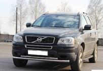 Volvo XC90 2002–2014 Främre frontbåge ST014 (rostfritt) foto 1
