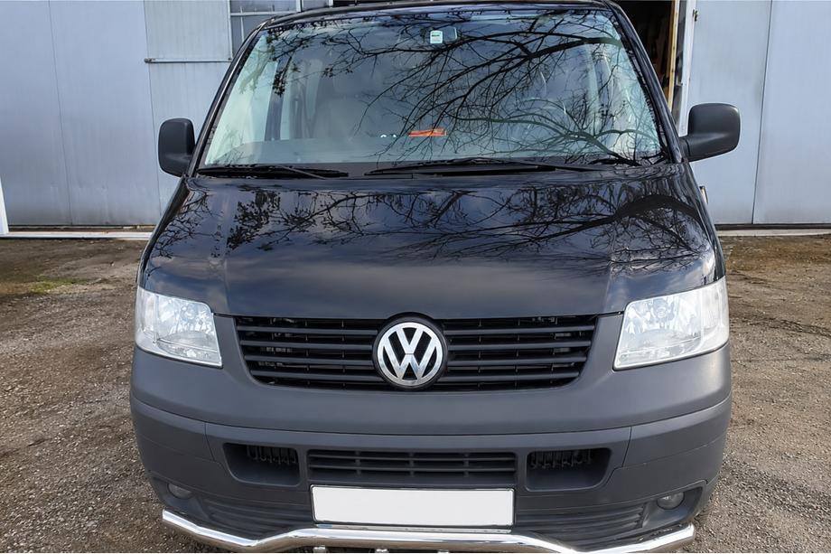 Volkswagen T5 Transporter 2003–2010 Främre frontskydd Wave-Grill ST007-1 (rostfritt) Foto 2