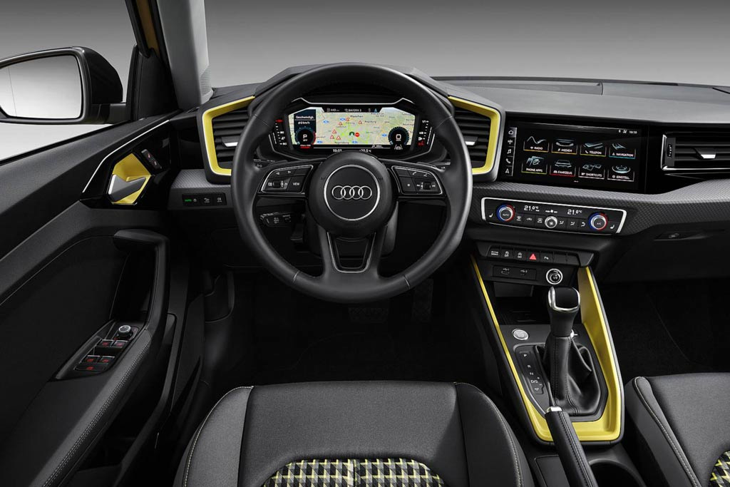 Test av nya halvkombin Audi A1 Sportback