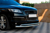 Audi Q7 2005–2015 Främre skyddsbåge ST017 (rostfritt stål) foto 2