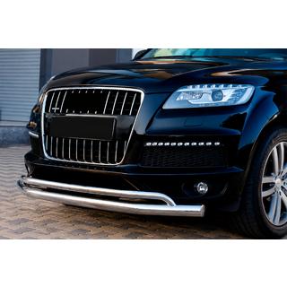 Främre skyddsbåge ST017 (rostfritt stål) Audi Q7 2005–2015 foto 1