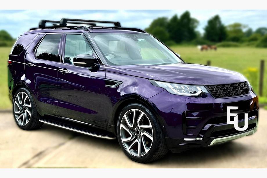 Land Rover Discovery V 2017– Takräckets tvärbalkar för takrails (Svarta, 2 st) Image