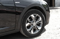 Renault Megane III 2009–2016 Hjulhuslister (8 st, svarta) Kombi (SW), metall foto 6