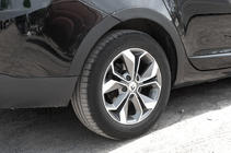 Renault Megane III 2009–2016 Hjulhuslister (8 st, svarta) Kombi (SW), metall foto 11