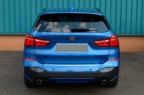 BMW X1 F48 2015–2022 Bakre stötfångarskydd OmsaLine (rostfritt) foto 2