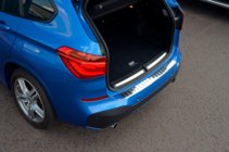 BMW X1 F48 2015–2022 Bakre stötfångarskydd OmsaLine (rostfritt) foto 4