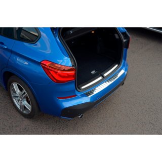 Bakre stötfångarskydd OmsaLine (rostfritt) BMW X1 F48 2015–2022 foto 4