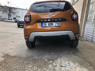 Renault Duster 2018–2024 Kåpor till bakre reflexer, 2 st, rostfritt stål foto 3