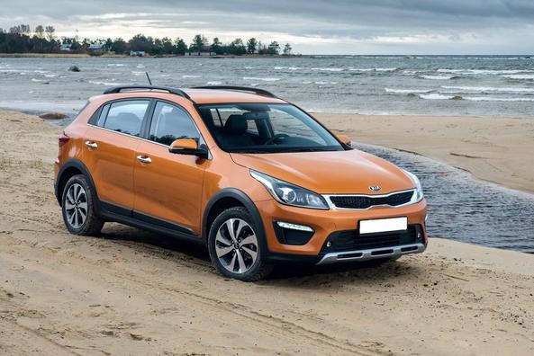 Test av crossoverversionen av halvkombin KIA Rio X-Line