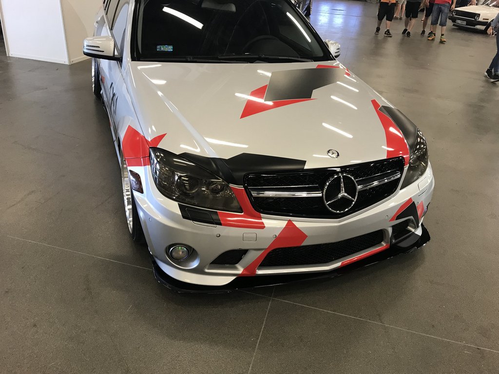 Tuningmässa i Kielce (Polen)
