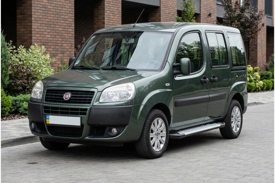 Fiat Doblo I 2005–2010 Sidosteg Allmond Grey (2 st, aluminium) Image
